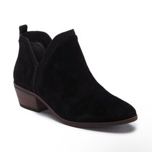 Sam Edelman Patrick Black Suede Bootie size 9.5